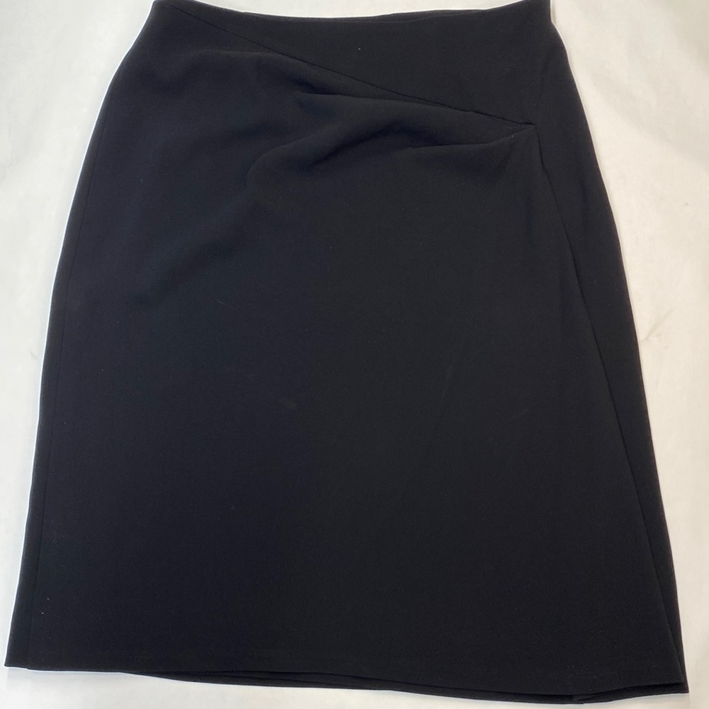 Talbots Petites Black Skirt knee length
